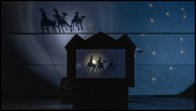 A osel na něj funěl (Vánoční příběh)