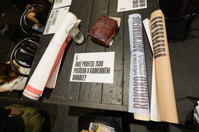 Divadlo je metafora - projektový den v divadelním zákulisí