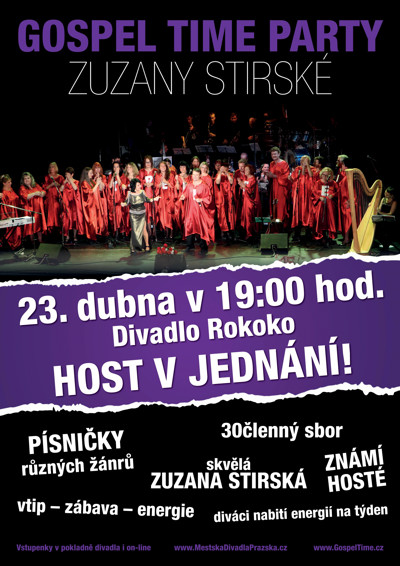 Gospel Time Party Zuzany Stirské