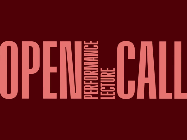 Open Call: Performance lecture na téma PÉČE