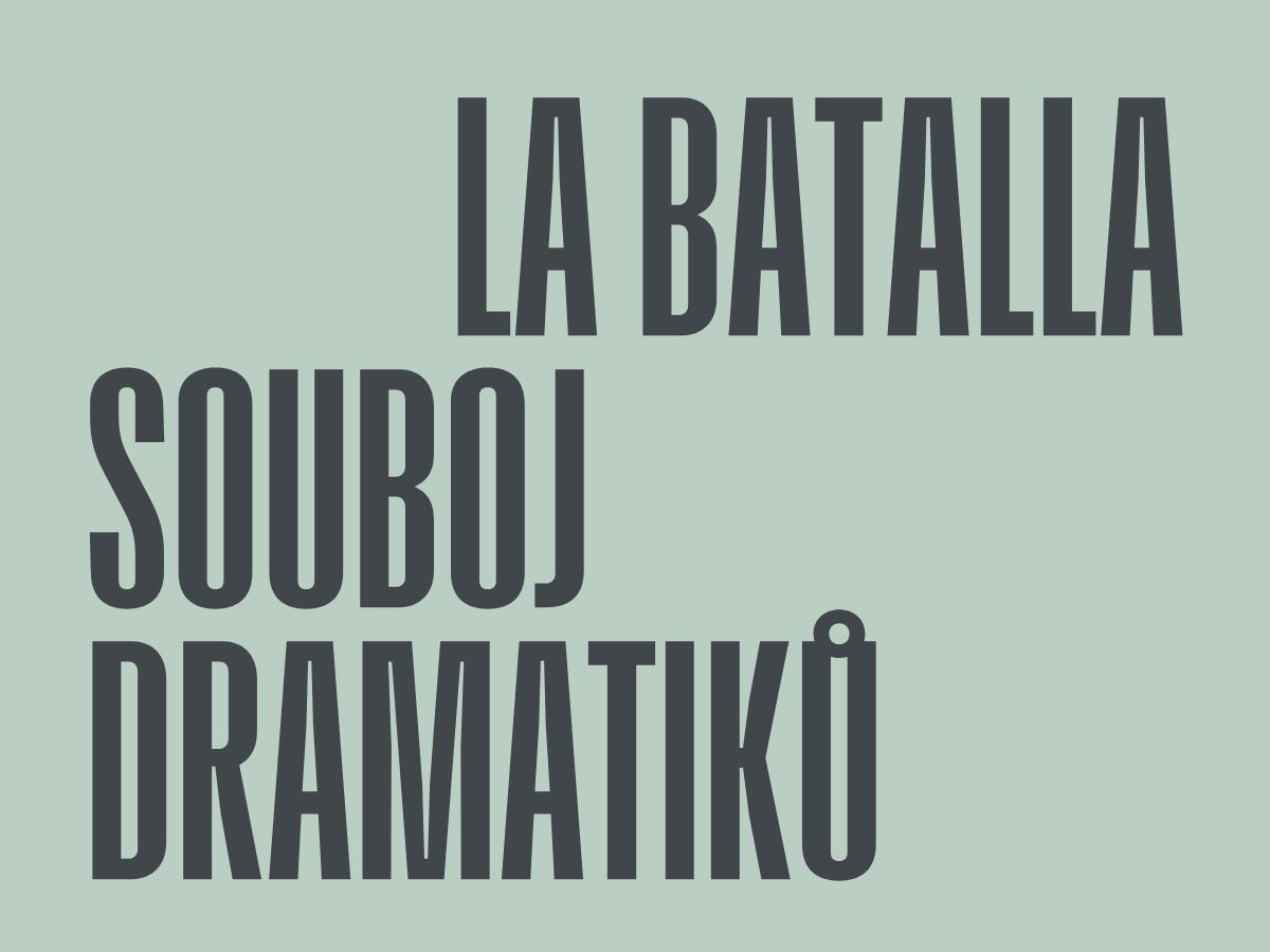 La batalla (Souboj dramatiků) 2026