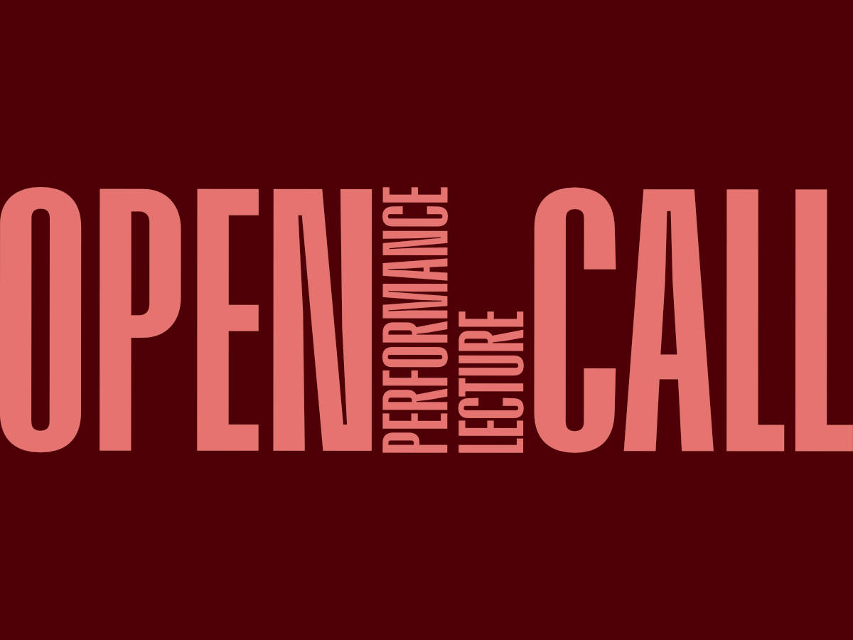 Open Call: Performance lecture na téma PÉČE
