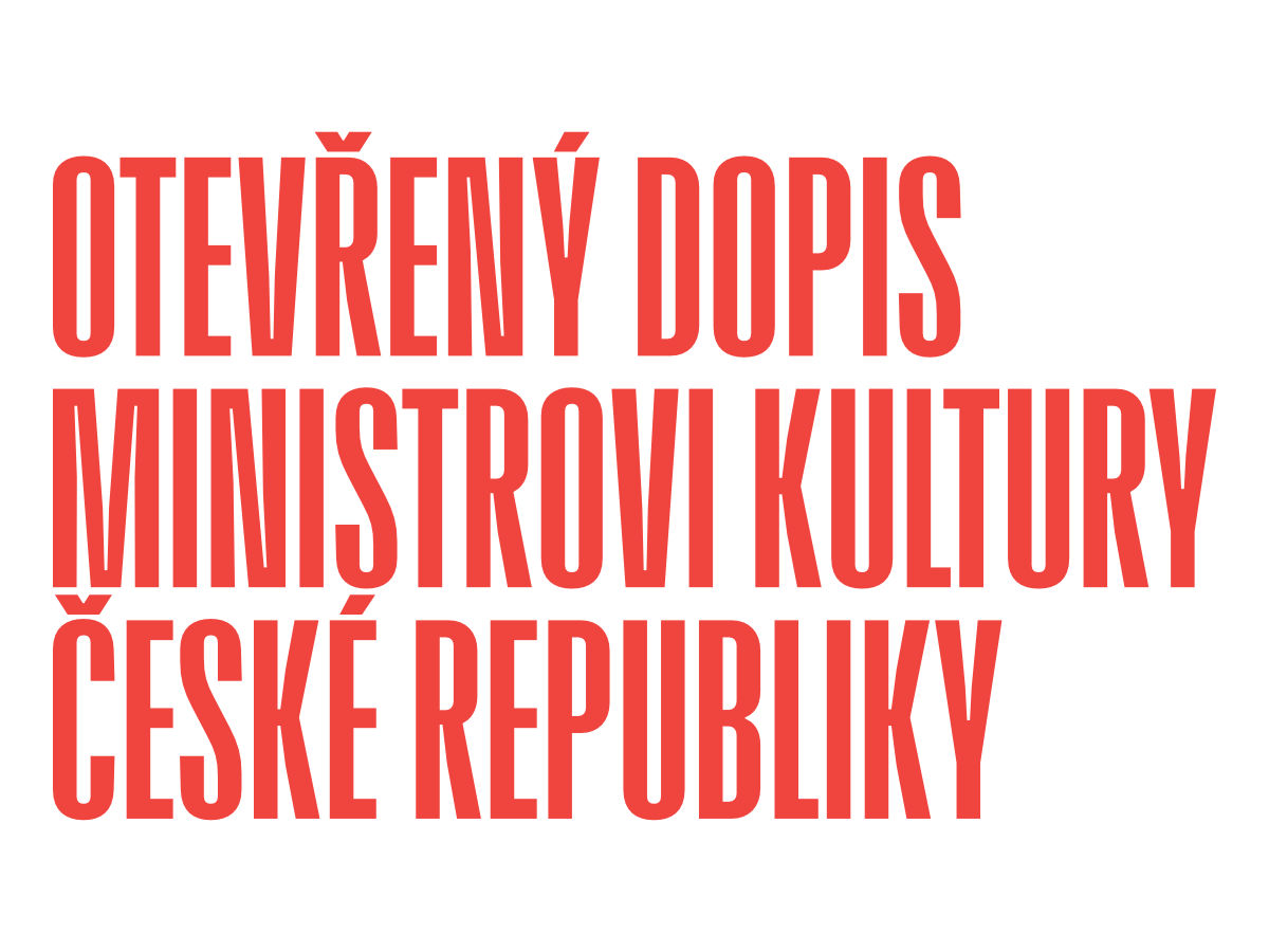 Za sebevědomou kulturu a nezávislá média